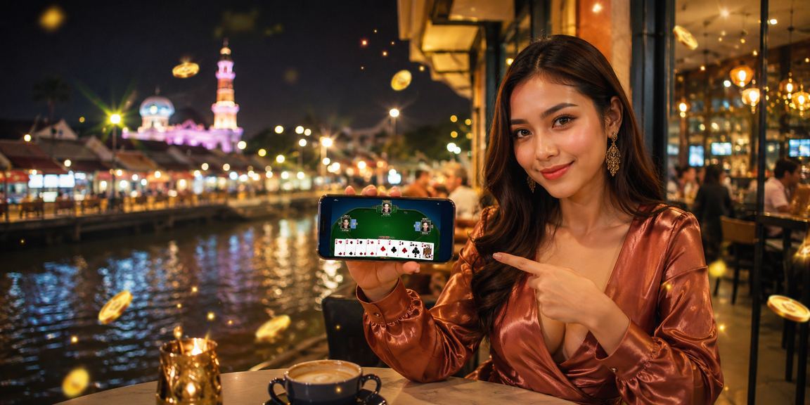 Pemain menikmati permainan rummy tradisional di Kota Bharu
