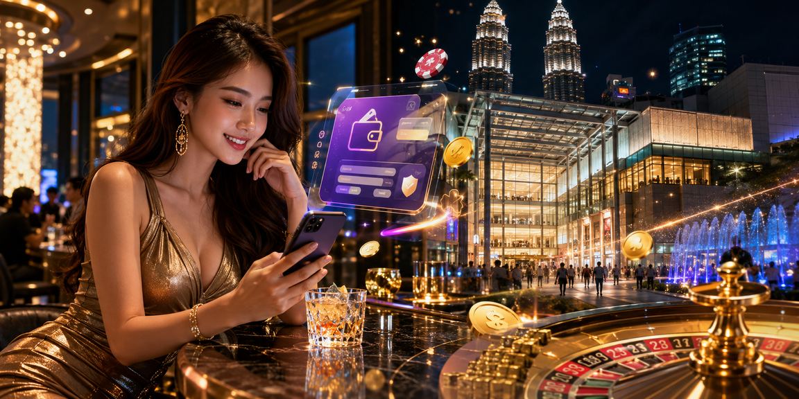 Pengguna di Kuala Lumpur mengakses platform taruhan sukan melalui telefon pintar